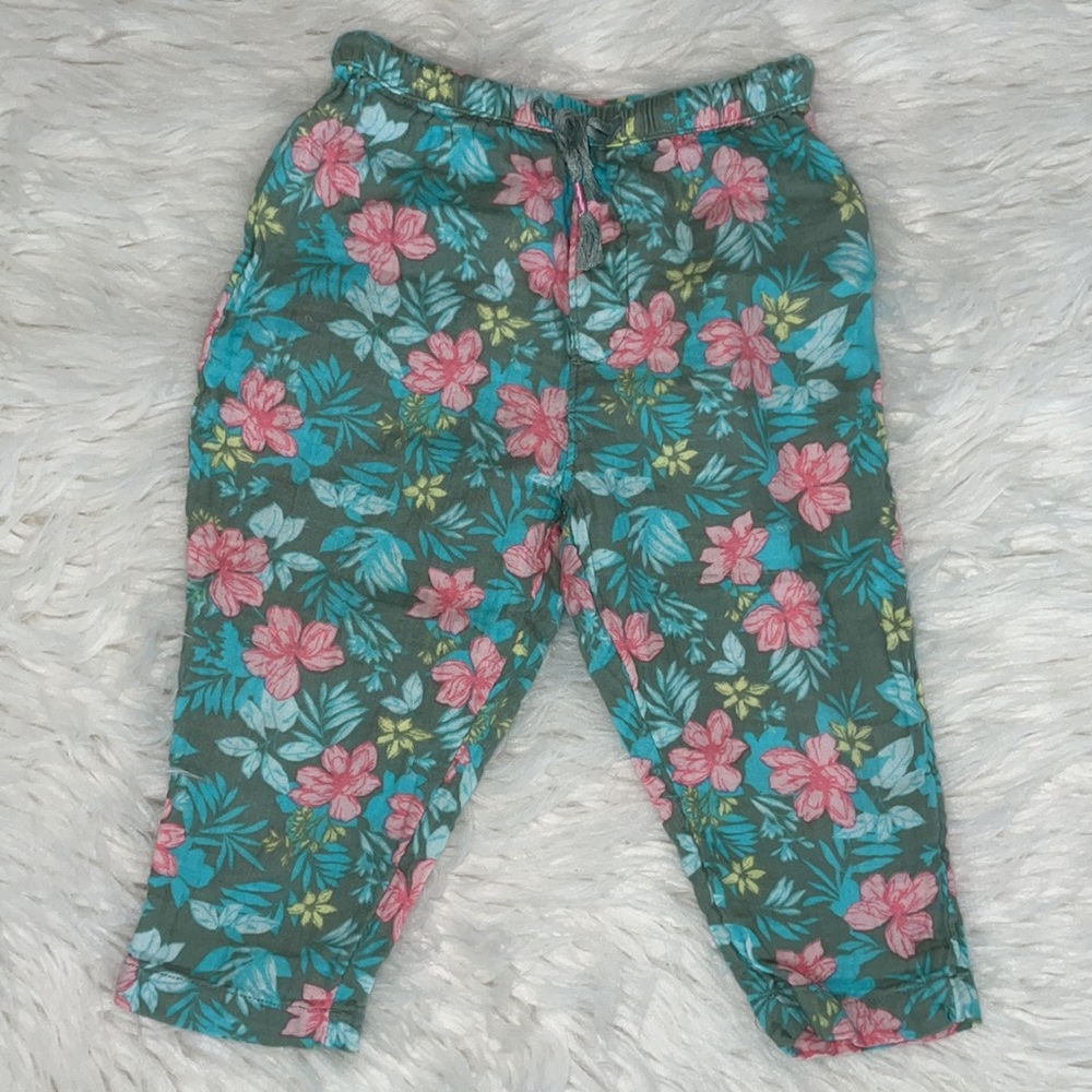Baby Gap floral pants size 2 Toddler